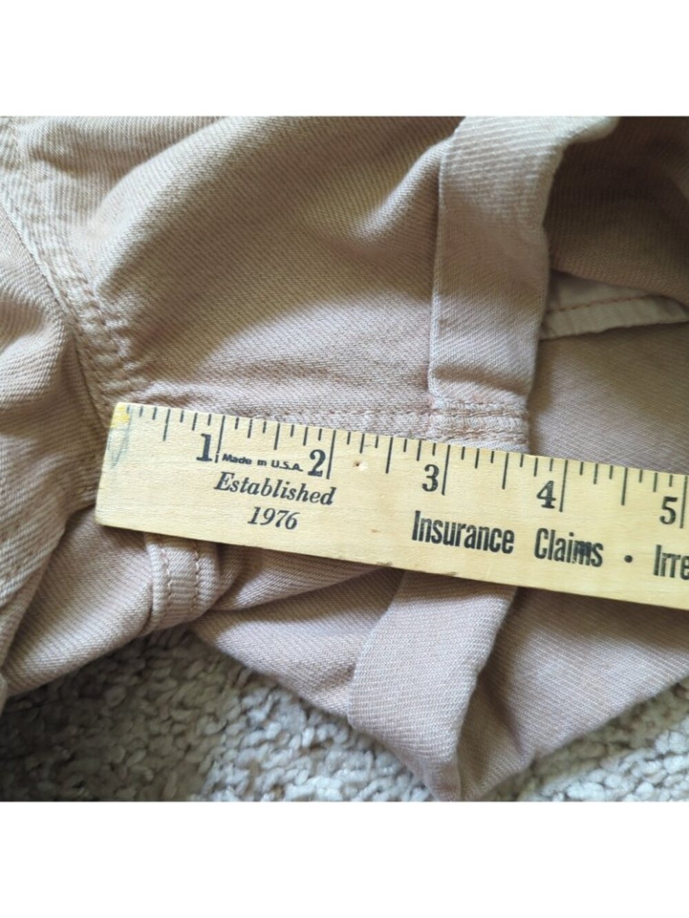 Old Navy Overalls Womens Size Small Mauve  Denim Bib Cotton Hippie Cuffed -lp - Picture 9 of 12